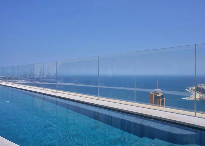 Sky High Luxury Apartment In Mercury Towers With Infinite Seaviews